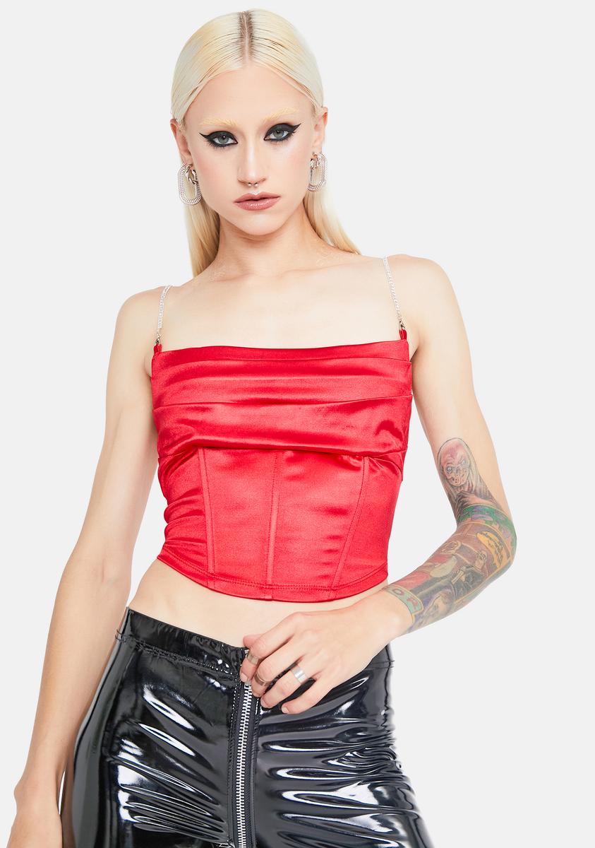 Hot Better Be Satin Corset Crop Top,Specials : American Fashion Style Bags On Sale Hot Better Be Satin Corset Crop Top,Specials : American Fashion Style Bags On Sale