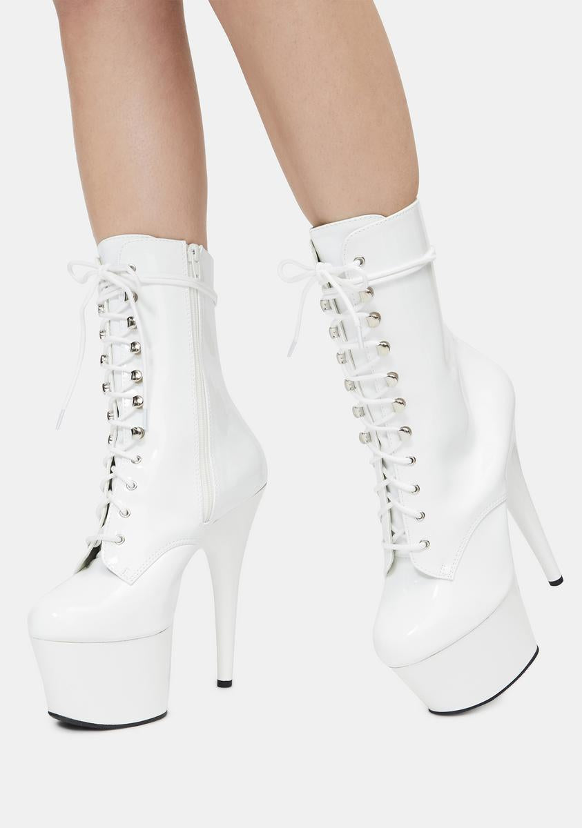Pleaser adore shop 1020 white