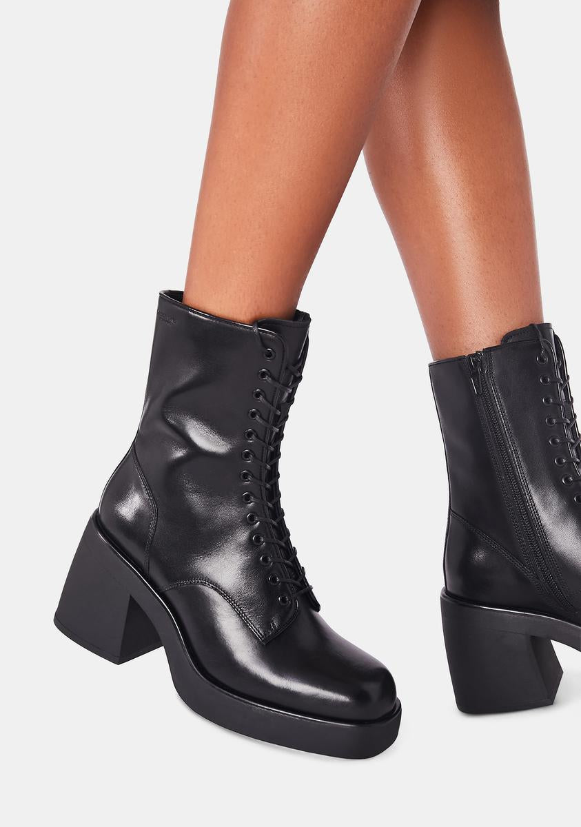 VAGABOND SHOEMAKERS Brooke Leather Boots – Dolls Kill
