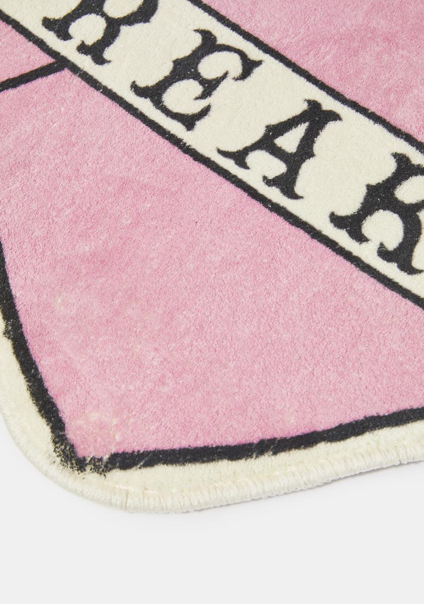 Dolls Home Heartbreaker Double Heart Rug - Pink – Dolls Kill