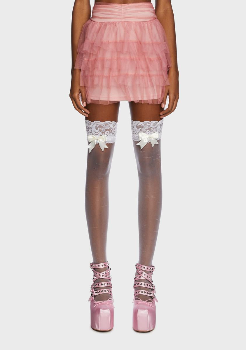 Blush I See You Staring Ruffle Mini Skirt,Specials : American Fashion Style Bags On Sale