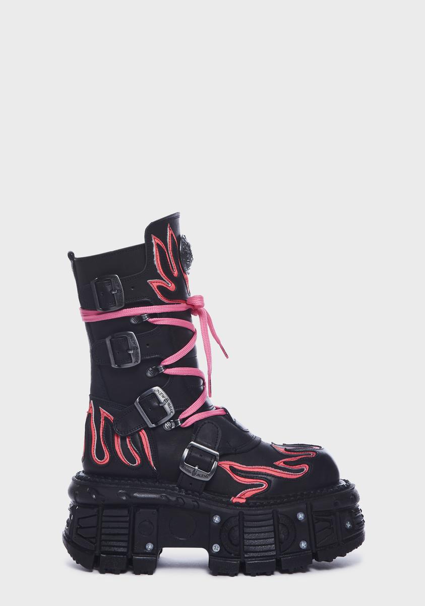 Pink M-Tank015-C6 Platform Boots New Rock,Specials : American Fashion Style Bags On Sale Pink M-Tank015-C6 Platform Boots New Rock,Specials : American Fashion Style Bags On Sale