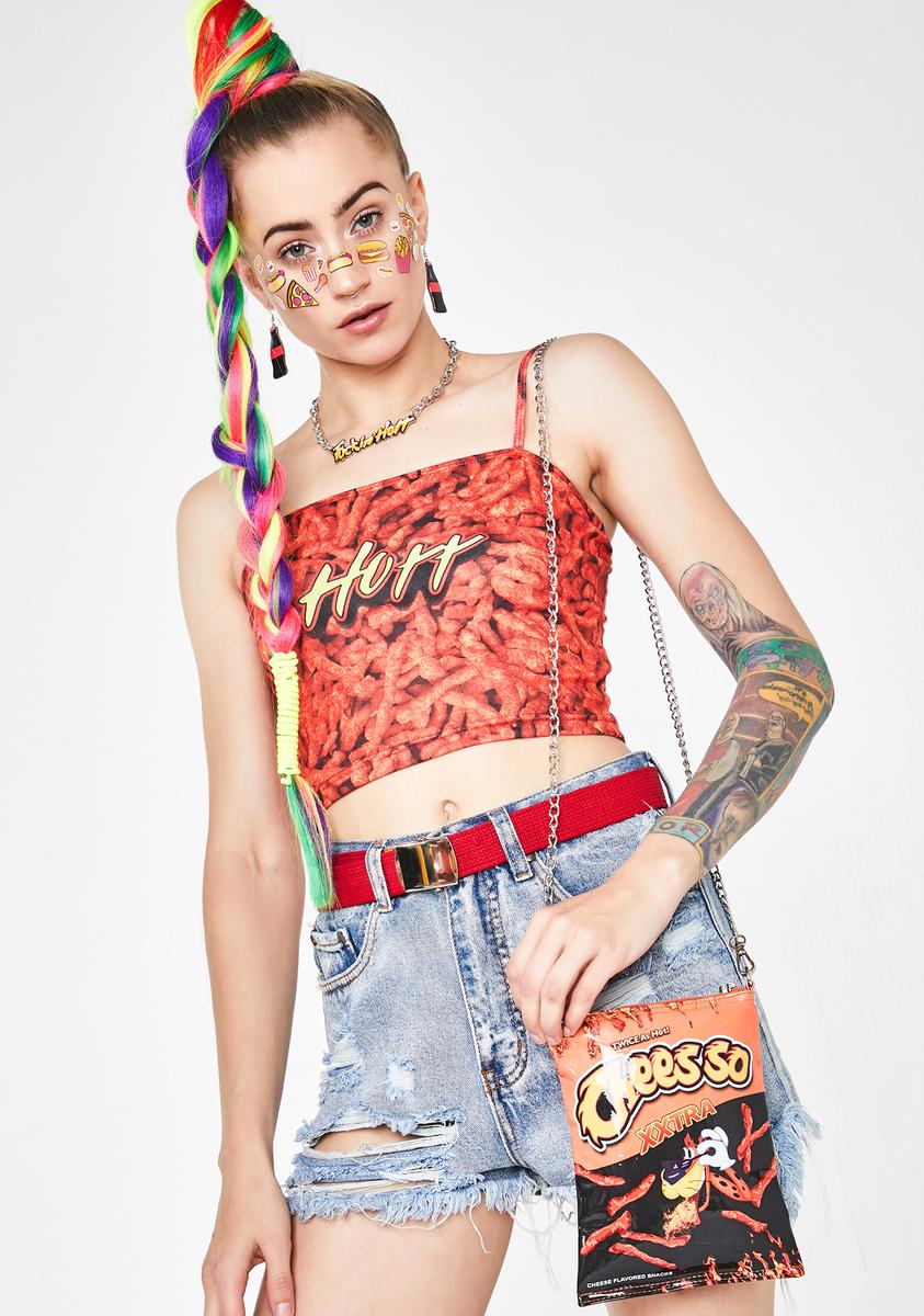 Current Mood Chees So Xxtra Crossbody Bag – Dolls Kill