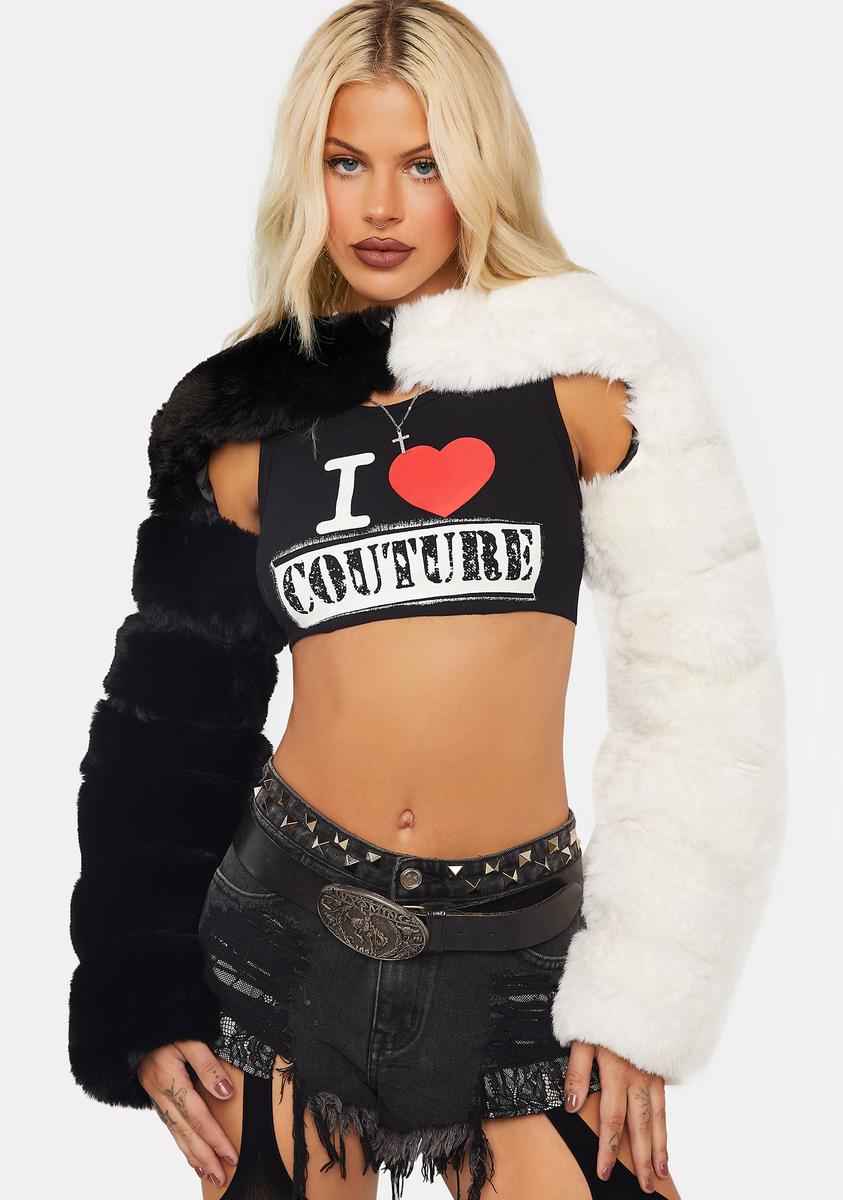 Gallery Faux Fur Shrug AZALEA WANG,New Products : American Fashion Style Bags On Sale