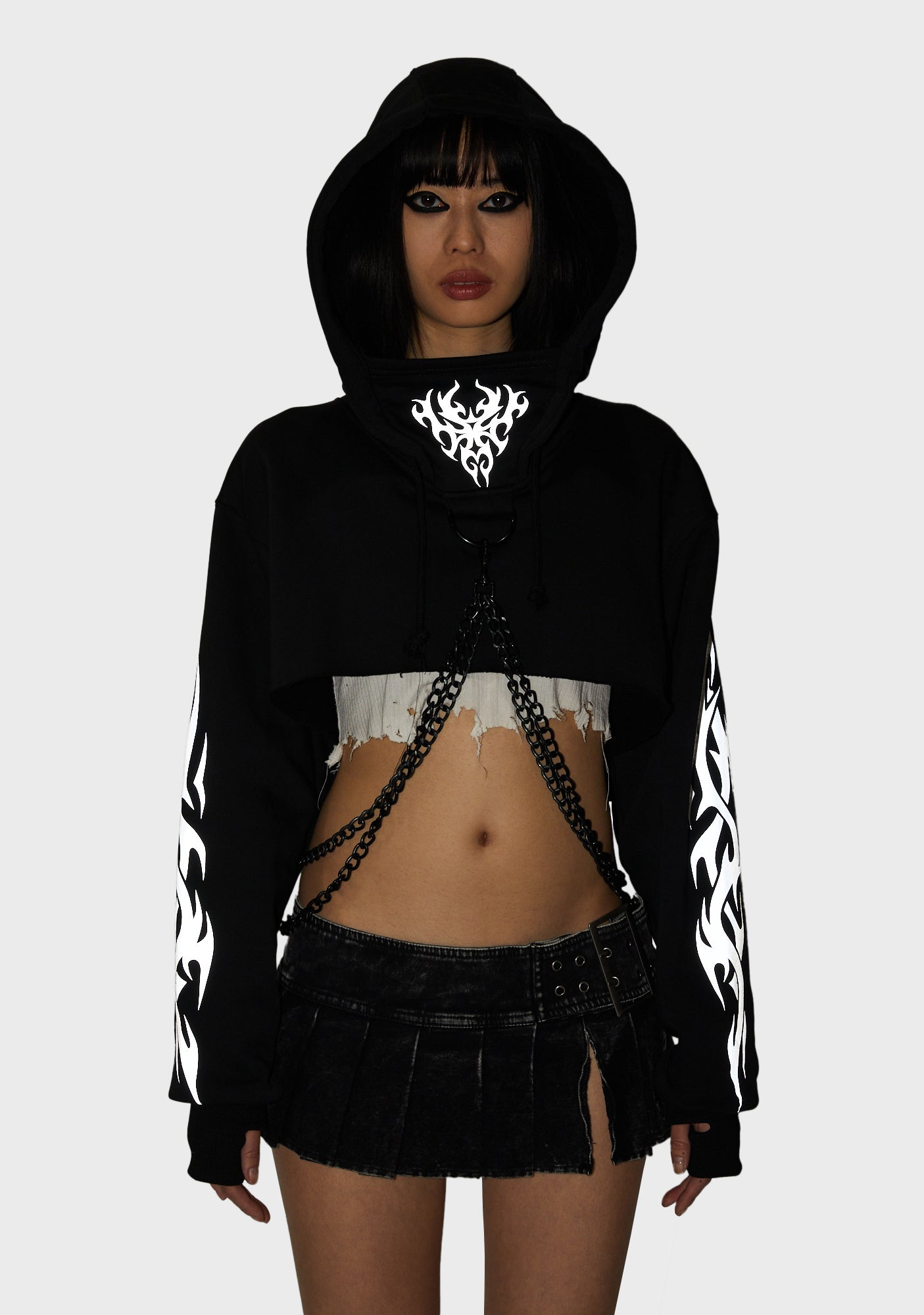 Beast gaming reflective hoodie 2025