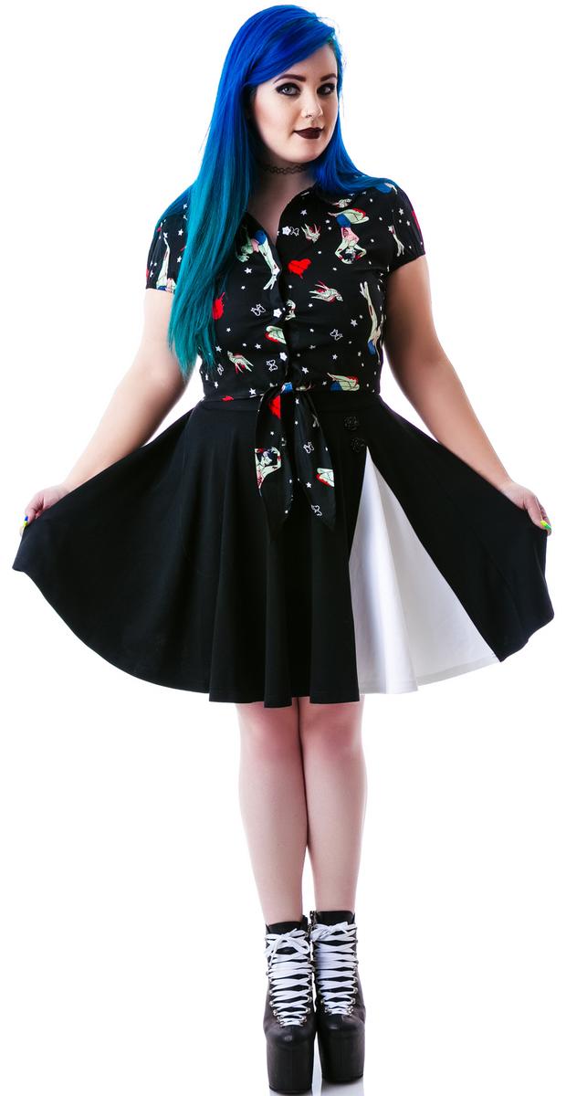 Flirt With Me Flair Skirt,New Products : American Fashion Style Bags On Sale