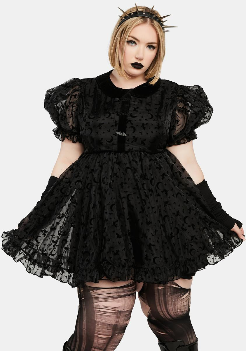 Plus Witch You Were Here Babydoll Dress Trickz N´ Treatz,Specials : American Fashion Style Bags On Sale