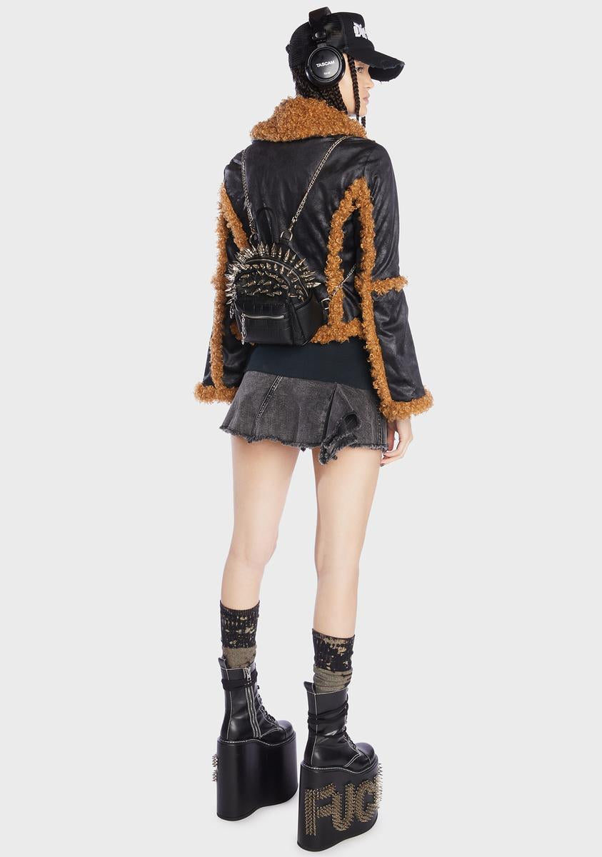 dollskill mini backpack Underworld This mini backpack has Savage Gear Lure Specialist bottom bouncer for walleye fishing type:27L