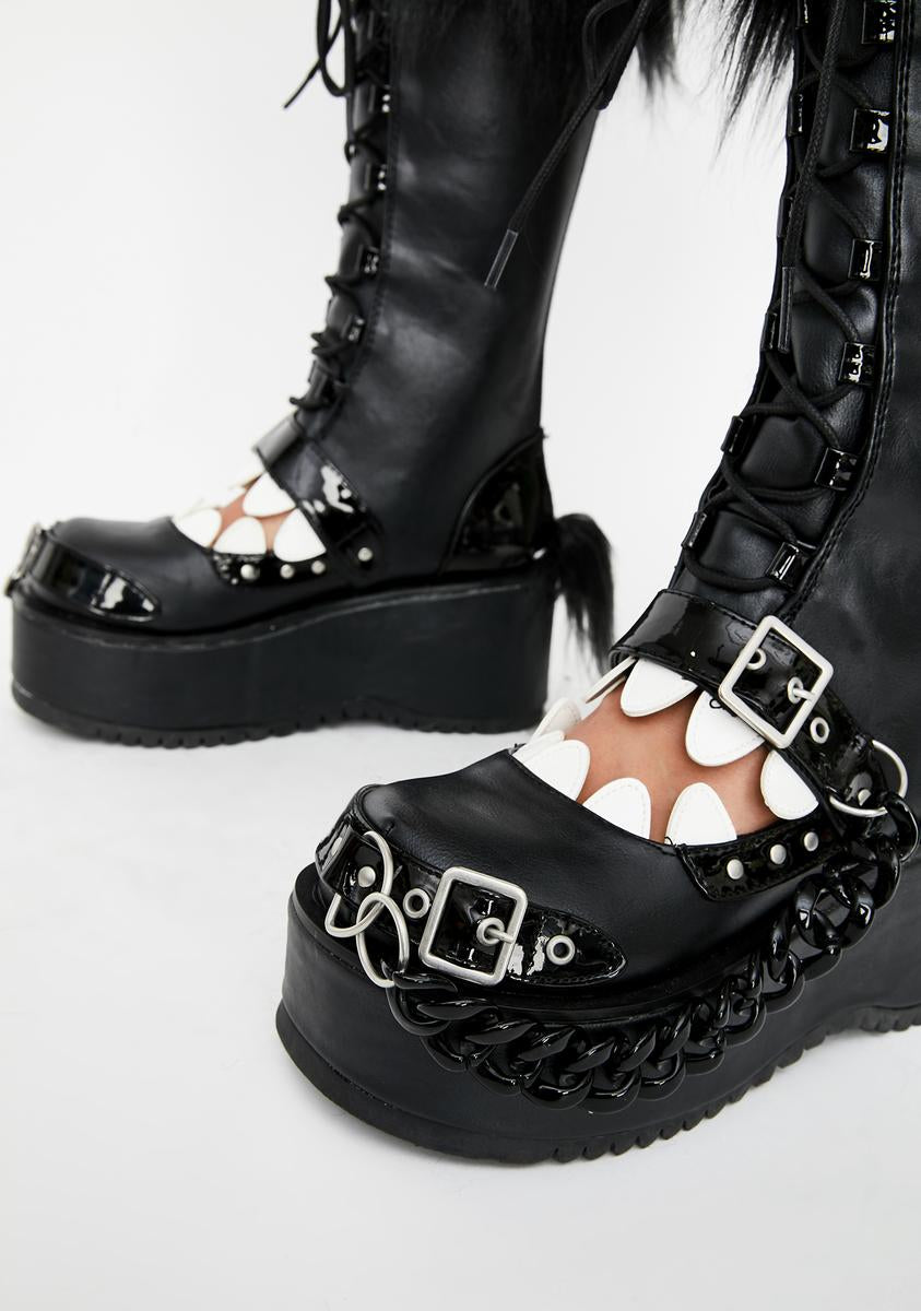 Monster Teeth Boots