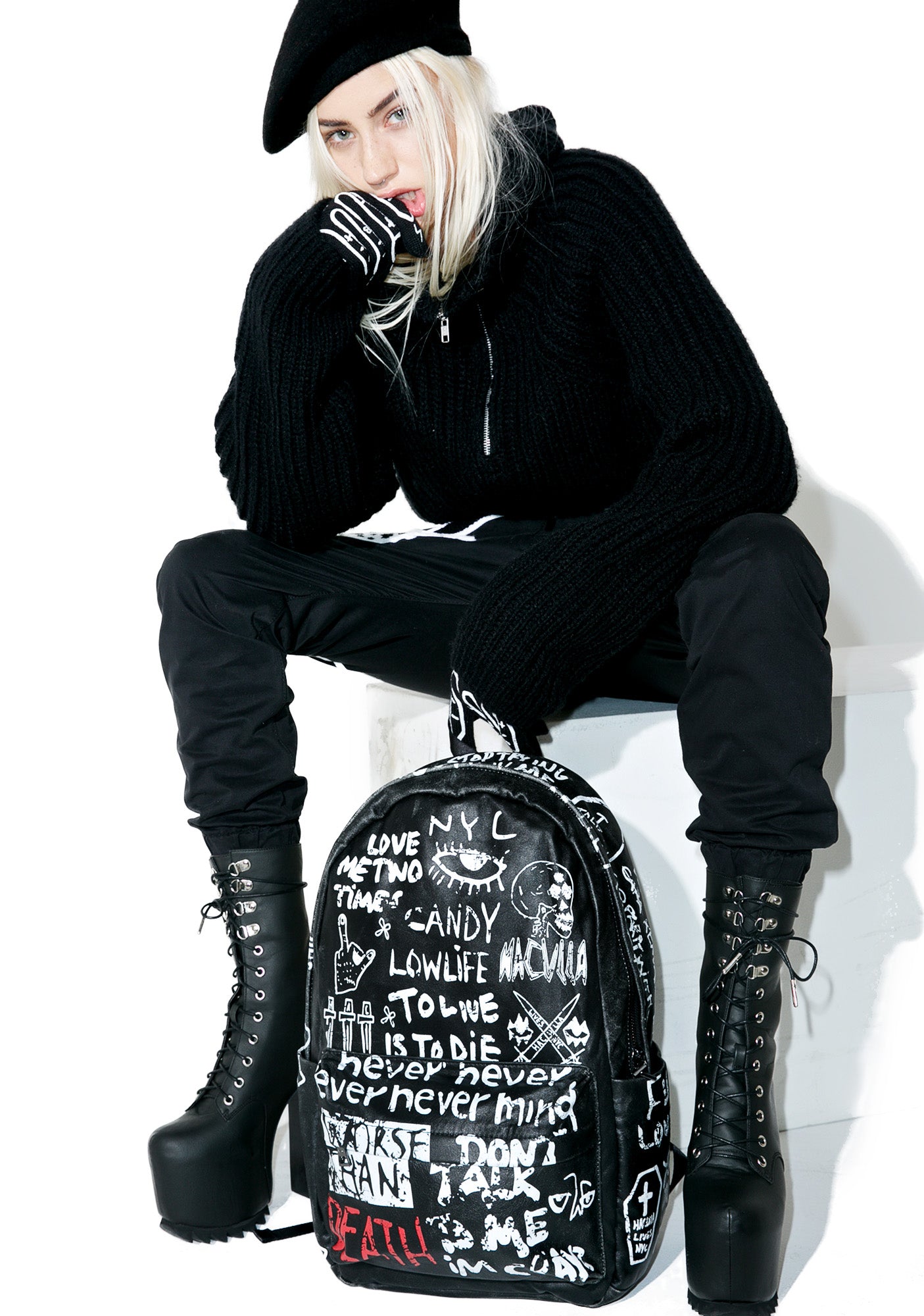 Collective Backpack#N# – Dolls Kill