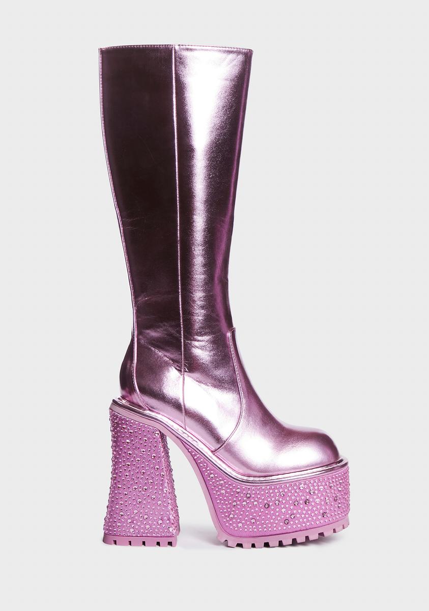 Girl´s Night Out Platform Boots Dolls Kill x Bratz,New Products : American Fashion Style Bags On Sale