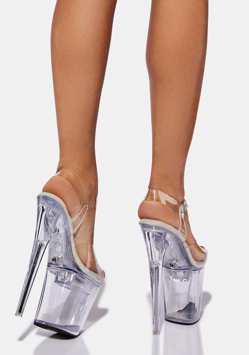 Watch My Silhouette Light Up Platform Heels