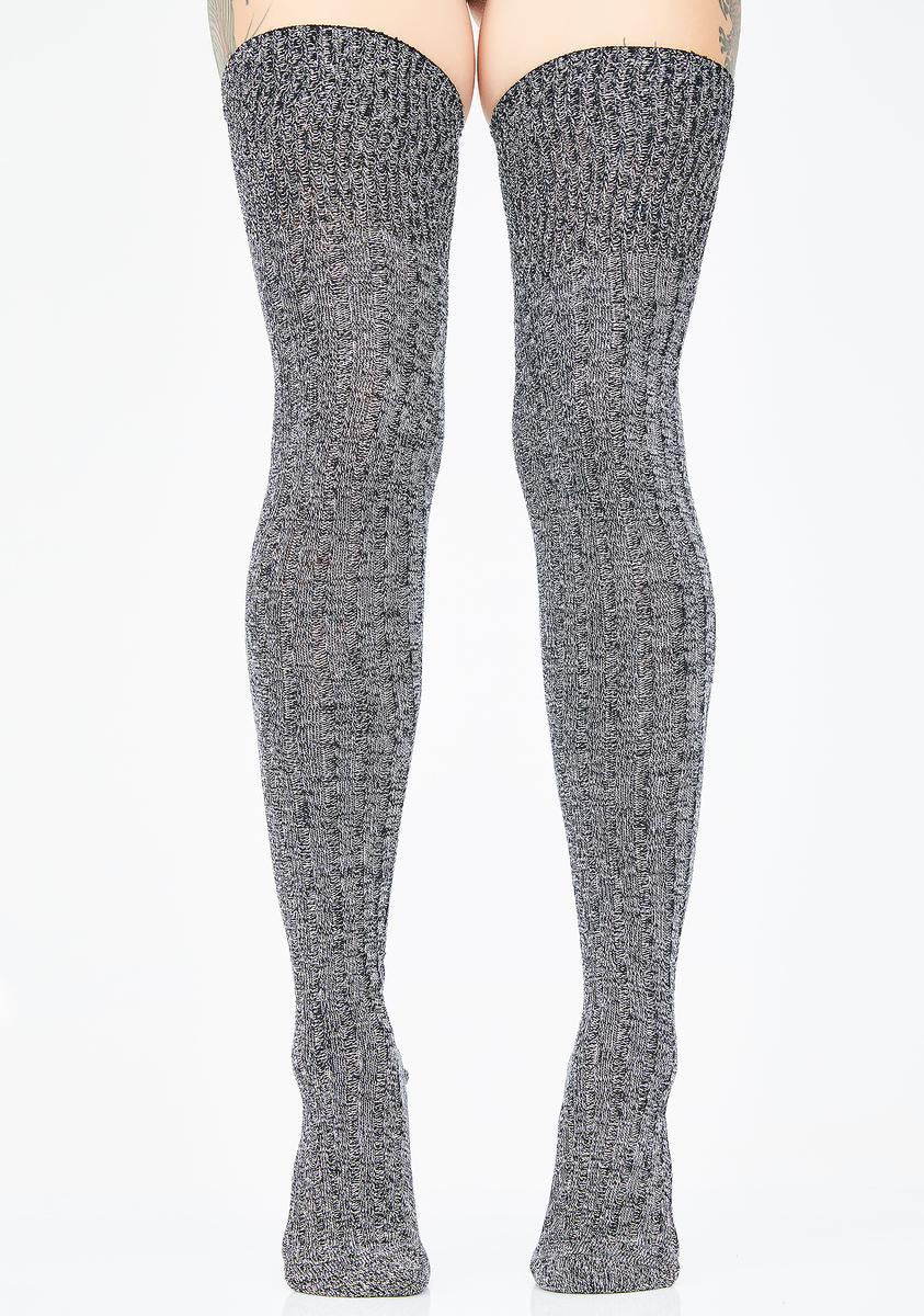 Cozy Up Knit Thigh Highs,New Products : American Fashion Style Bags On Sale