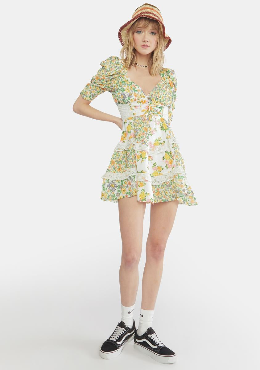 For Love & Lemons Rosalyn Mini Dress Dolls Kill For Love & Lemons Rosalyn Mini Dress Dolls Kill