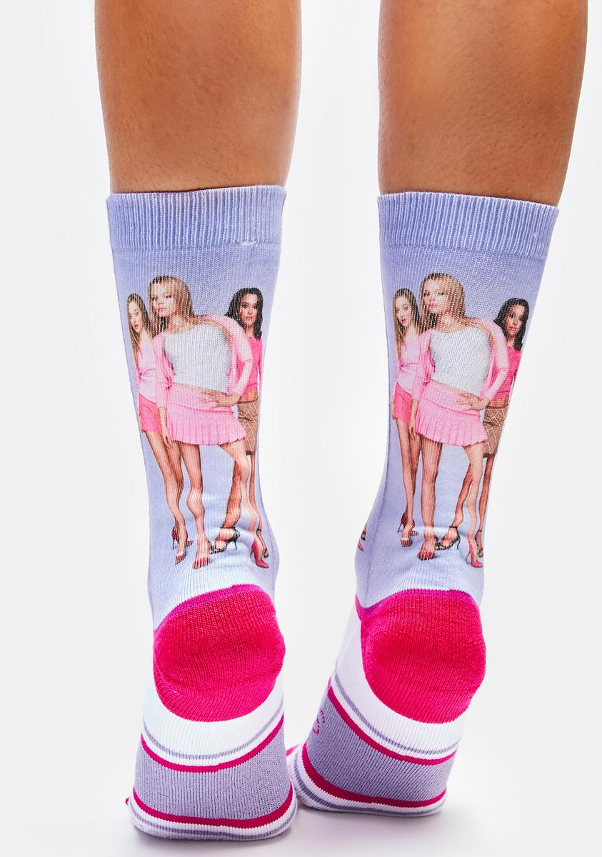 The Plastics Mean Girls Crew Socks