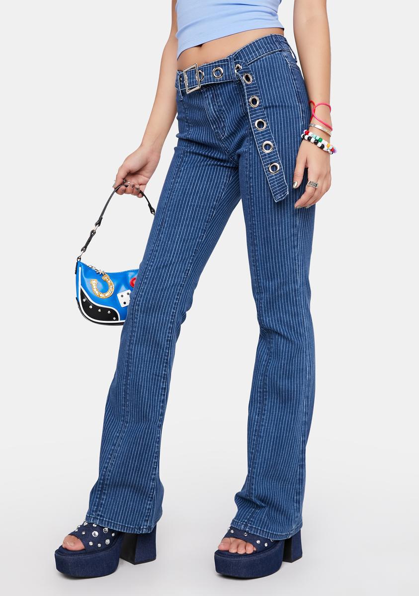 Fremont Street Pinstripe Jeans