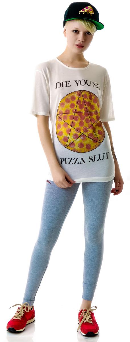 Pizza Slut Tee United Couture,New Products : American Fashion Style Bags On Sale