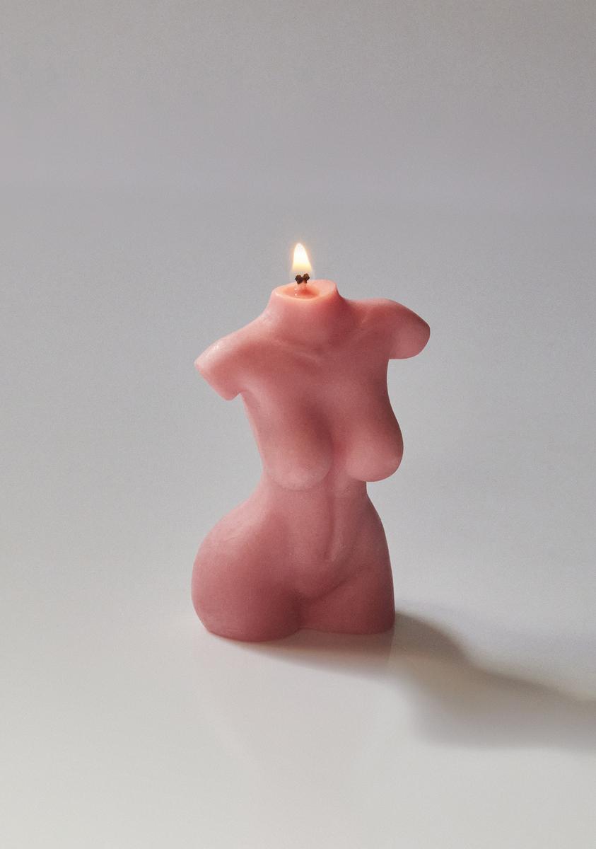 Baby Pink Desnuda Candle DECOR ATE ME STUDIOS,All Products : American Fashion Style Bags On Sale Baby Pink Desnuda Candle DECOR ATE ME STUDIOS,All Products : American Fashion Style Bags On Sale