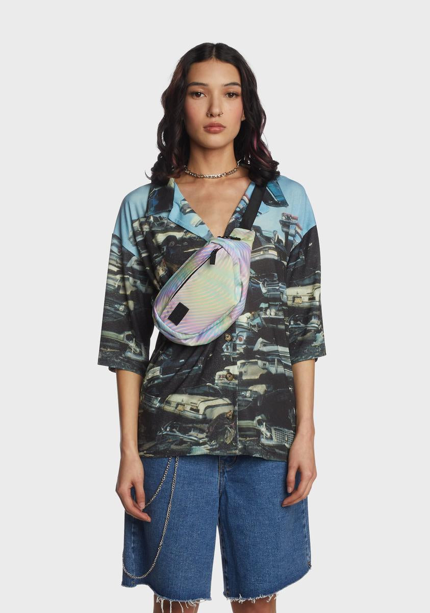 jansport backpack static drip JanSport Canvas Fanny Pack