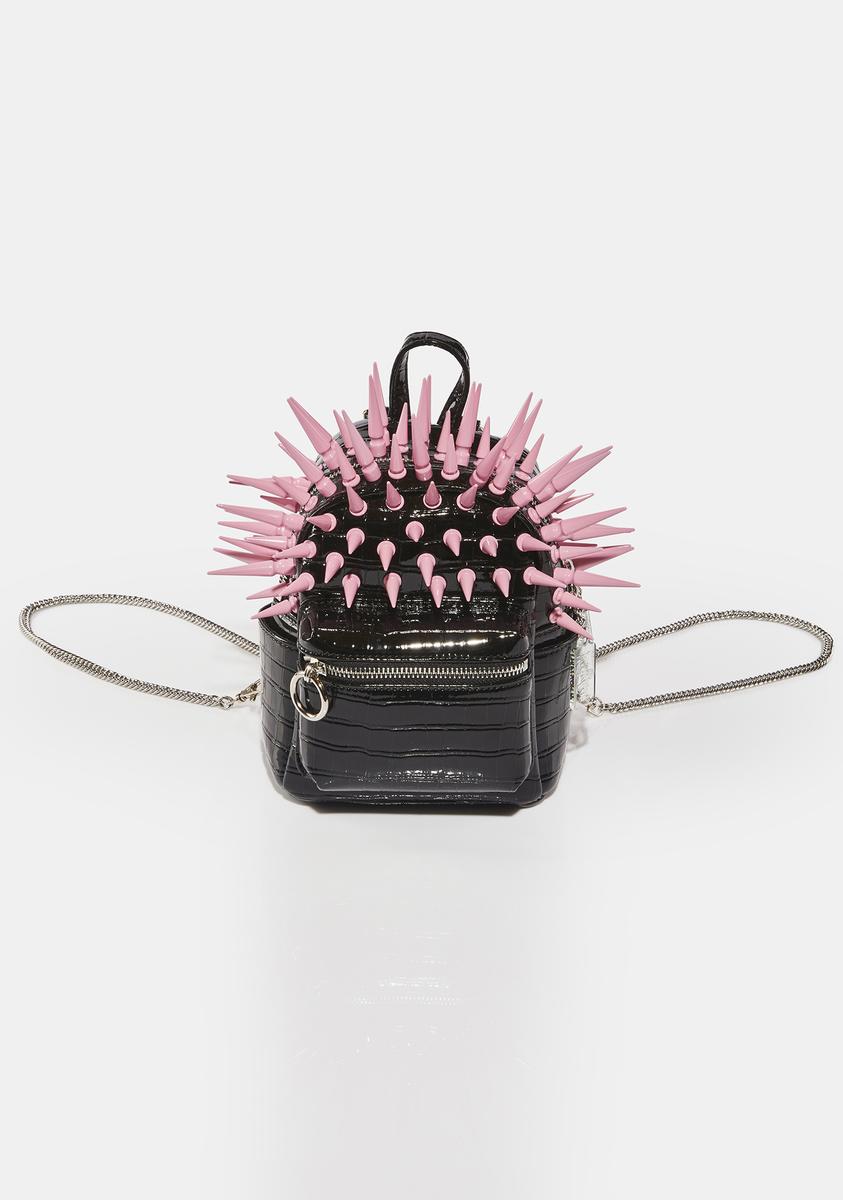バッグ kill_pink dELiA*s by Dolls Kill Butterfly Cut Out Mini Backpack - Pink