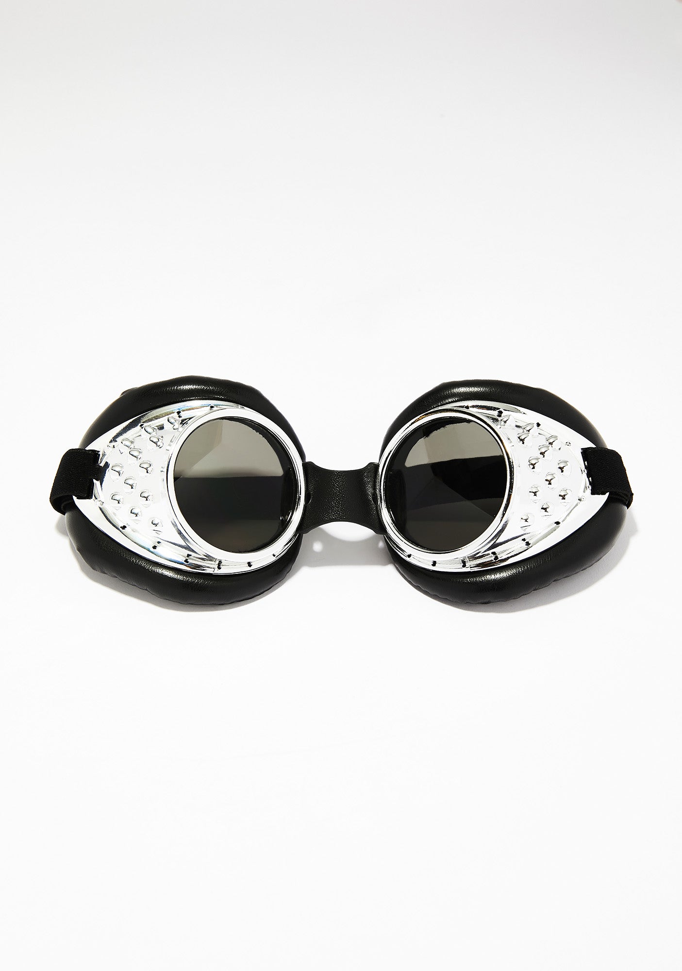 Chrome Radioactive Aviator Goggles Dolls Kill