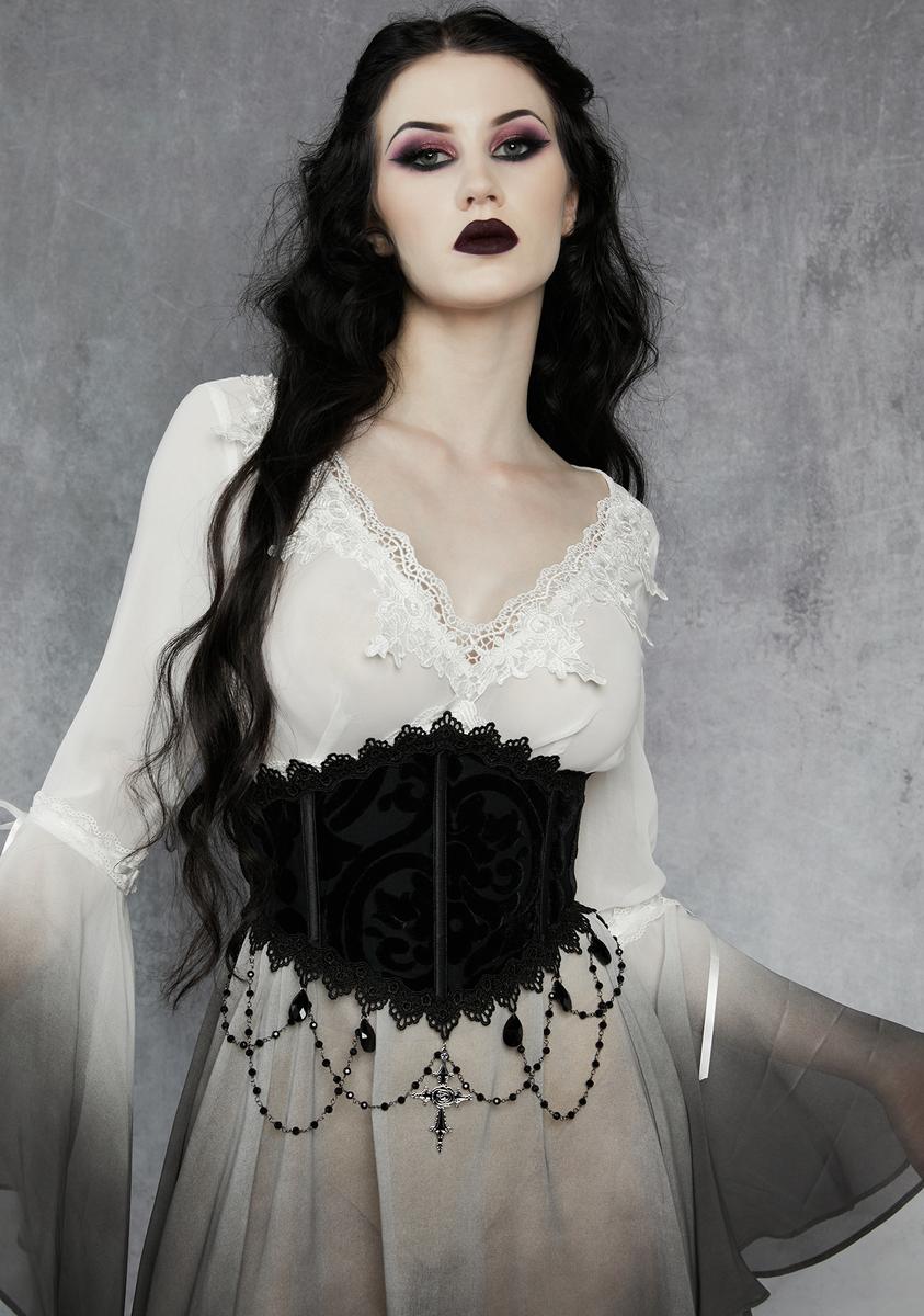 dolls kill corset belt