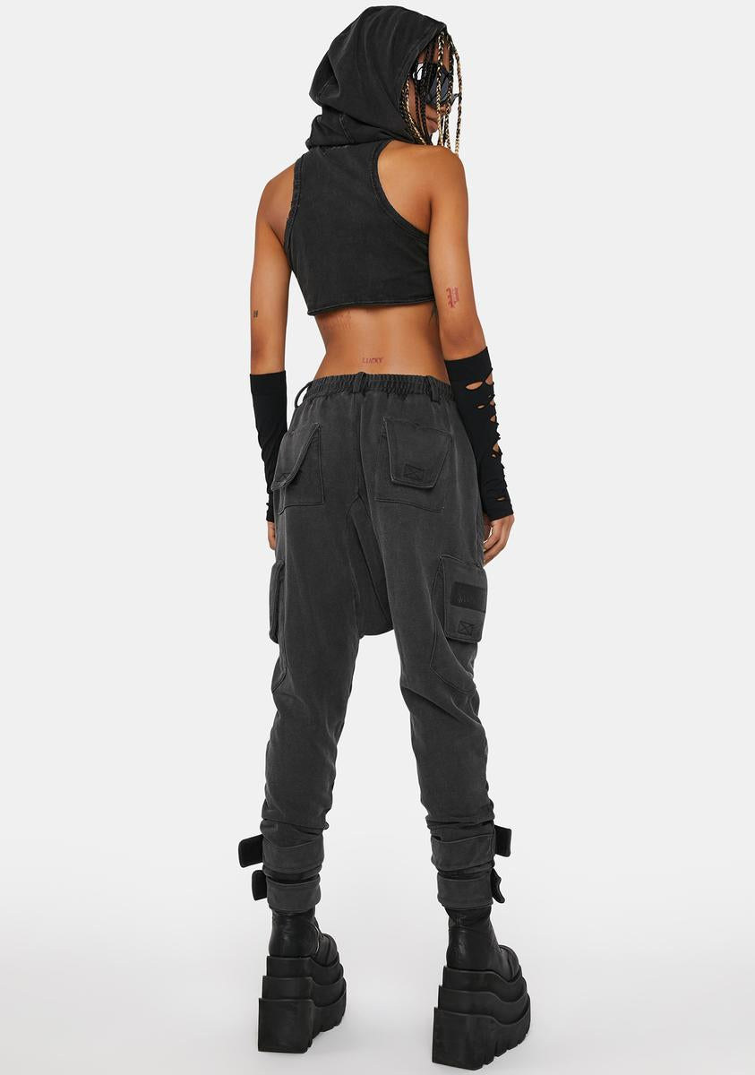 dependoll dd patchwork cargo pants 黒 dd patchwork cargo pants black