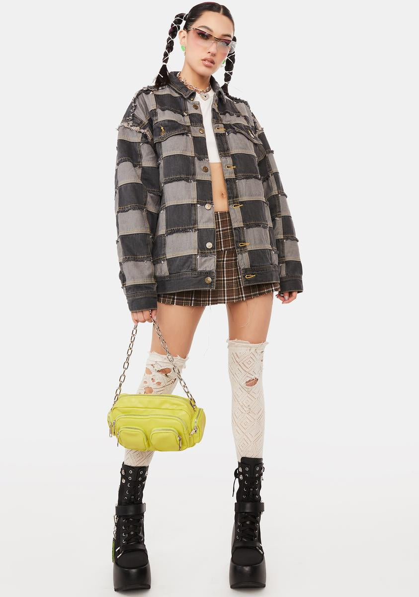 Patchwork Denim Jacket