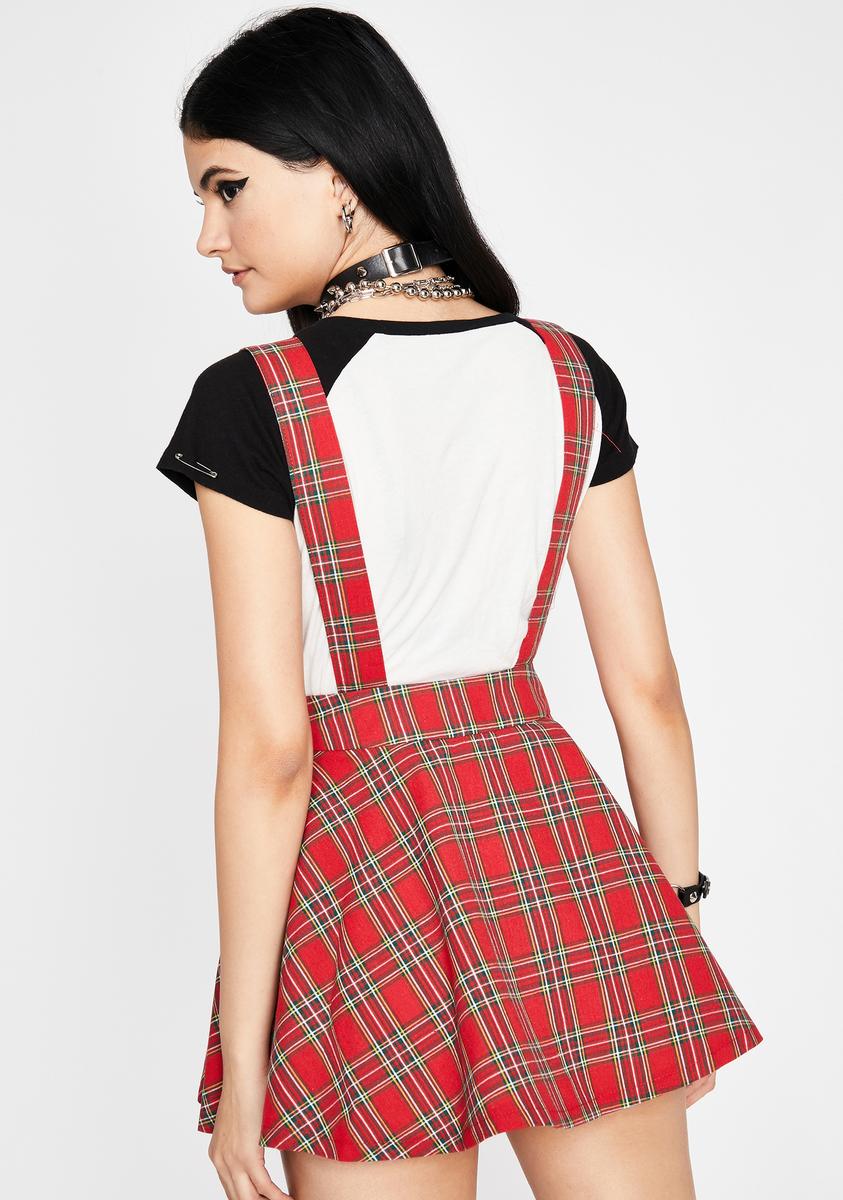 Toddler Valentine's Clothes | Be Mine Top & Plaid Suspender Skirt Set – Mia  Belle Girls