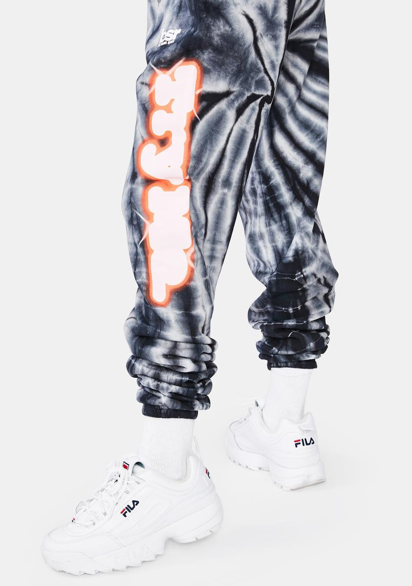 Dolls kill tie dye sweatpants hotsell