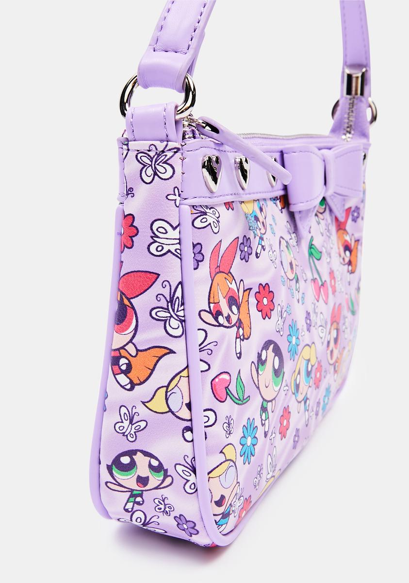 Dolls Kill x The Powerpuff Girls Telephone Crossbody Bag - White | One Size