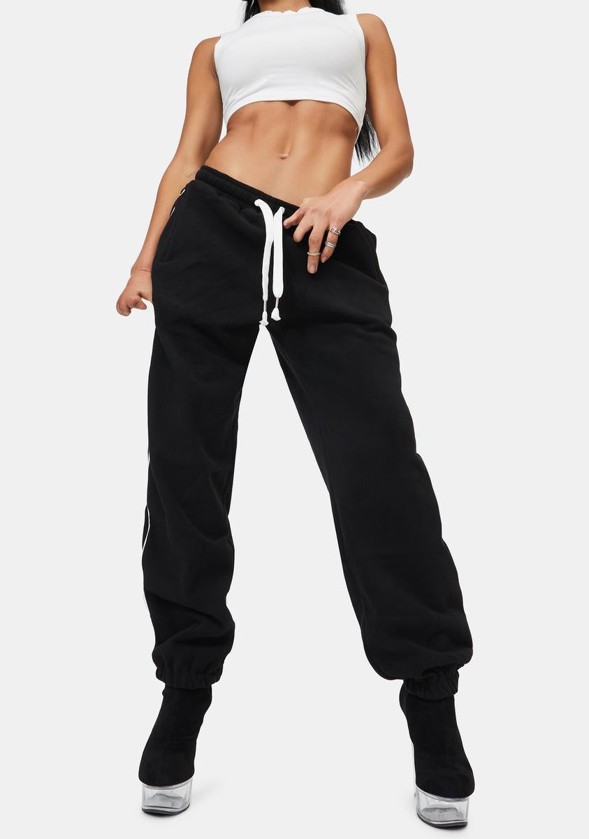 Black Roxanne Sweatpants THE KRIPT,All Products : American Fashion Style Bags On Sale Black Roxanne Sweatpants THE KRIPT,All Products : American Fashion Style Bags On Sale