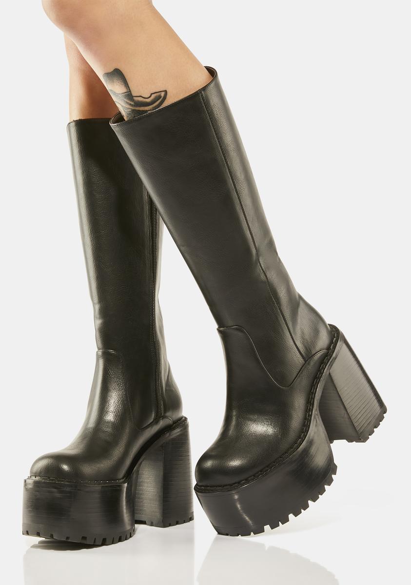 Miles To Go Platform Boots