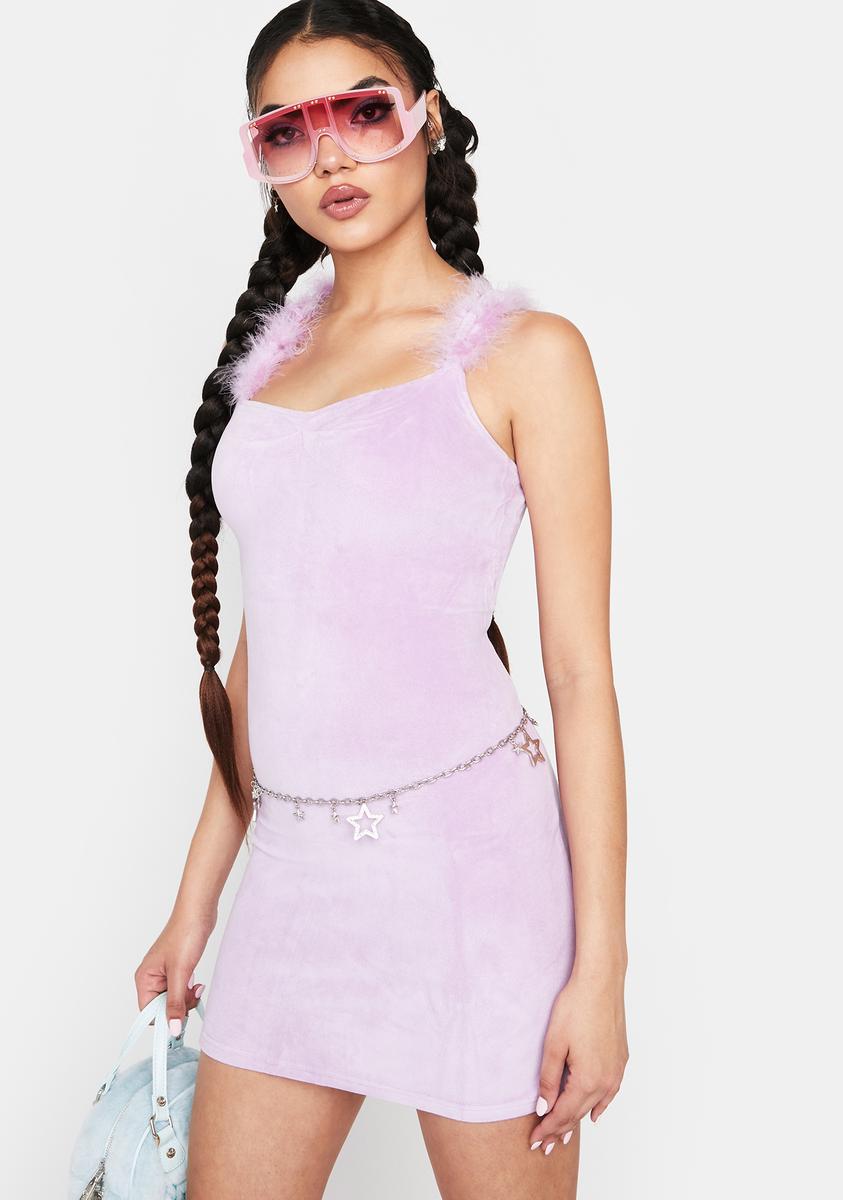 My Level Lilac Asymmetric One Shoulder Cape Sleeve Midi Dress – Club L  London - USA