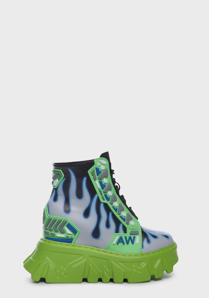Green Gooseberry-10 Platform Sneakers Anthony Wang,New Products : American Fashion Style Bags On Sale Green Gooseberry-10 Platform Sneakers Anthony Wang,New Products : American Fashion Style Bags On Sale