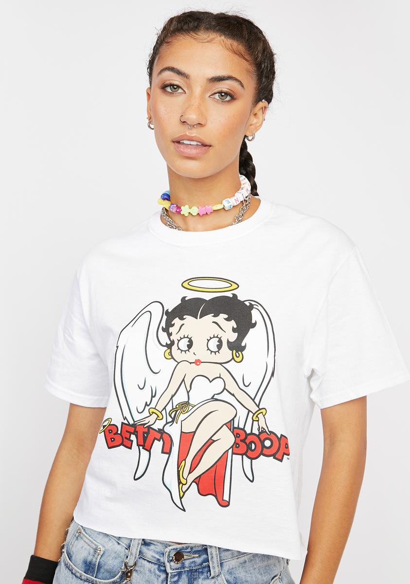 Betty Boop Crop Tee H3 Sportsgear,All Products : American Fashion Style Bags On Sale