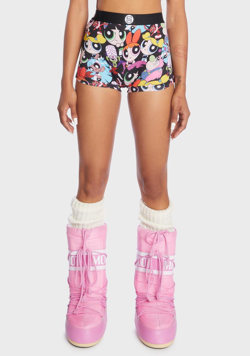 The Powerpuff Girls Squad Boy Shorts PSD Underwear,New Products : American Fashion Style Bags On Sale