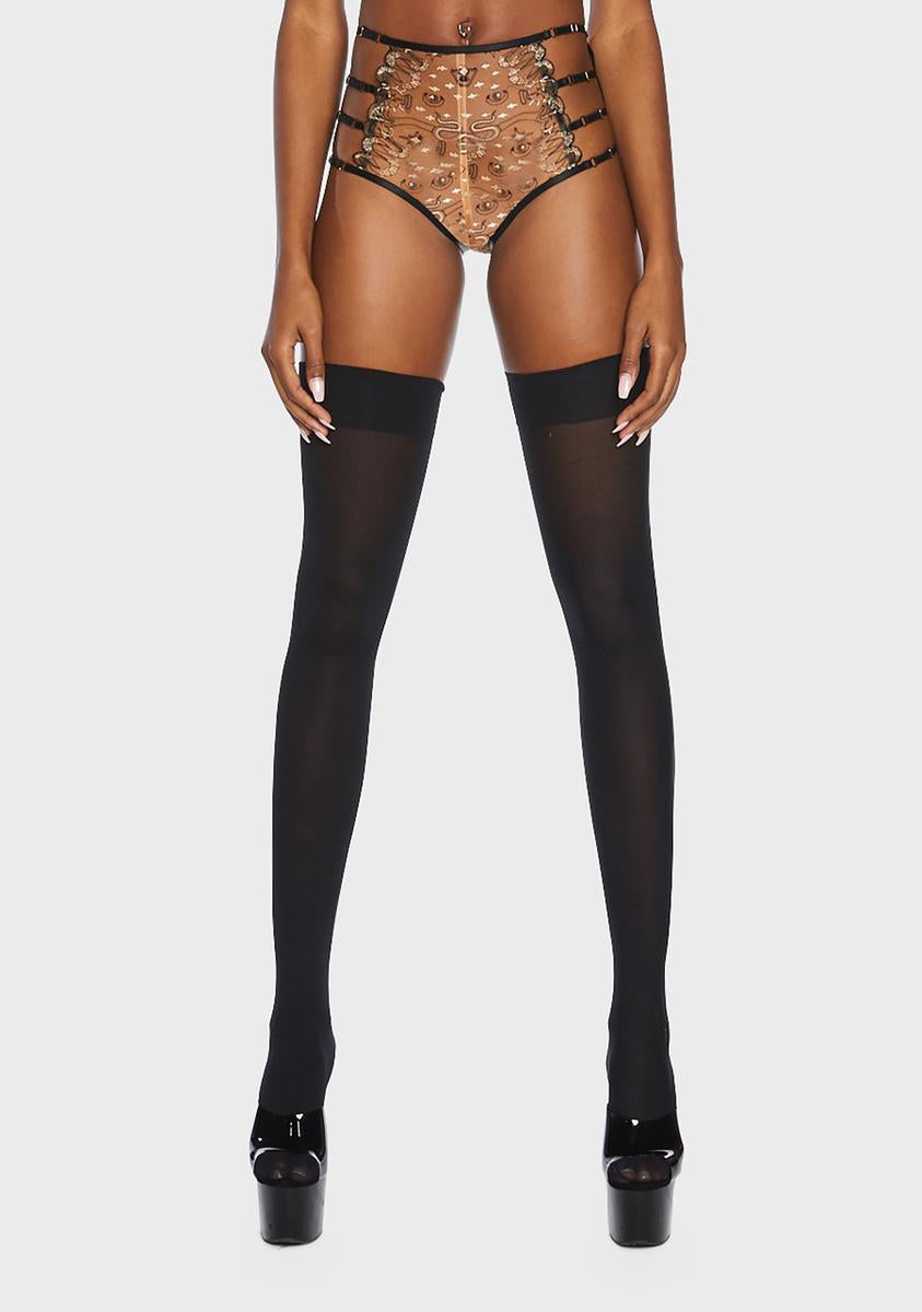 Anna Mystical Embroidered Brief Playful Promises,All Products : American Fashion Style Bags On Sale