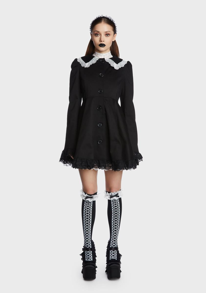 Desperate Pursuit Ruffled Jacket (Fairfax) Dolls Kill,New Products : American Fashion Style Bags On Sale