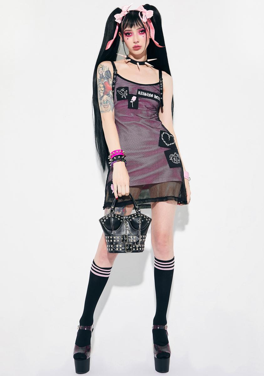 double life mesh mini dress Fila Double Layer Mesh Mini Dress, $79 | Asos