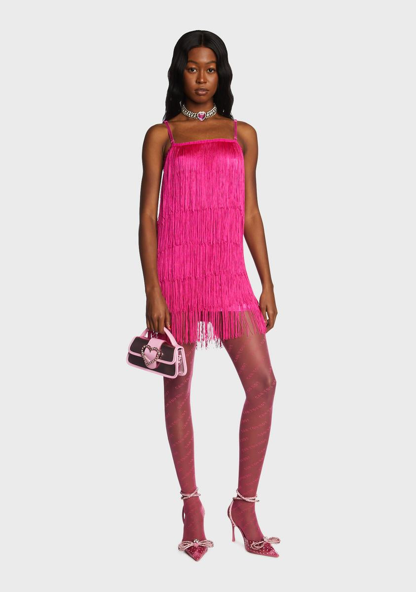 Fringe Mini Dress