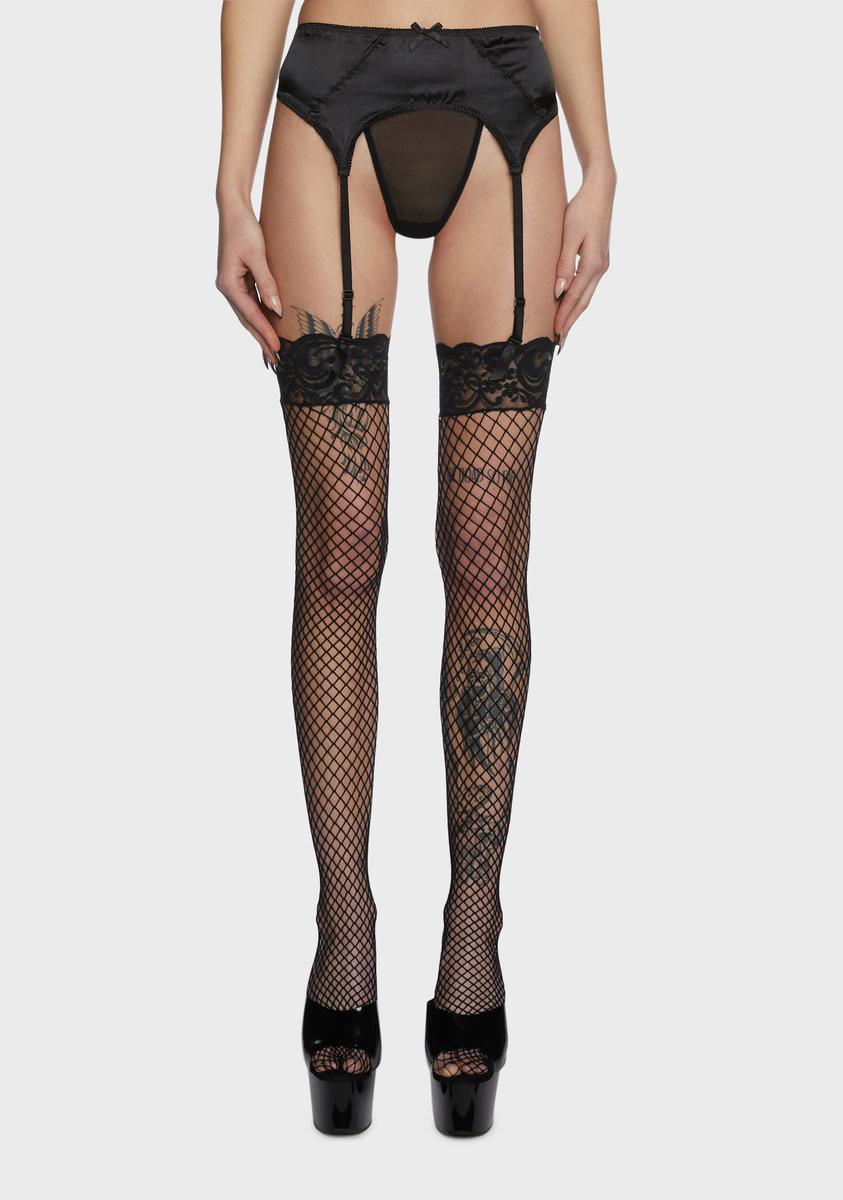 Satin Garter Belt - Black Dolls Kill Satin Garter Belt - Black Dolls Kill