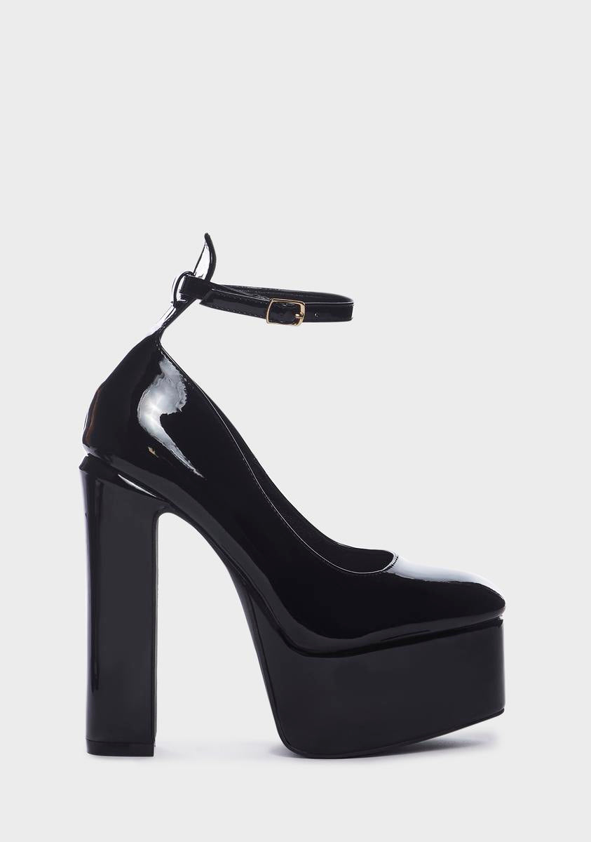 Glad To Be Back Patent Heels,New Products : American Fashion Style Bags On Sale