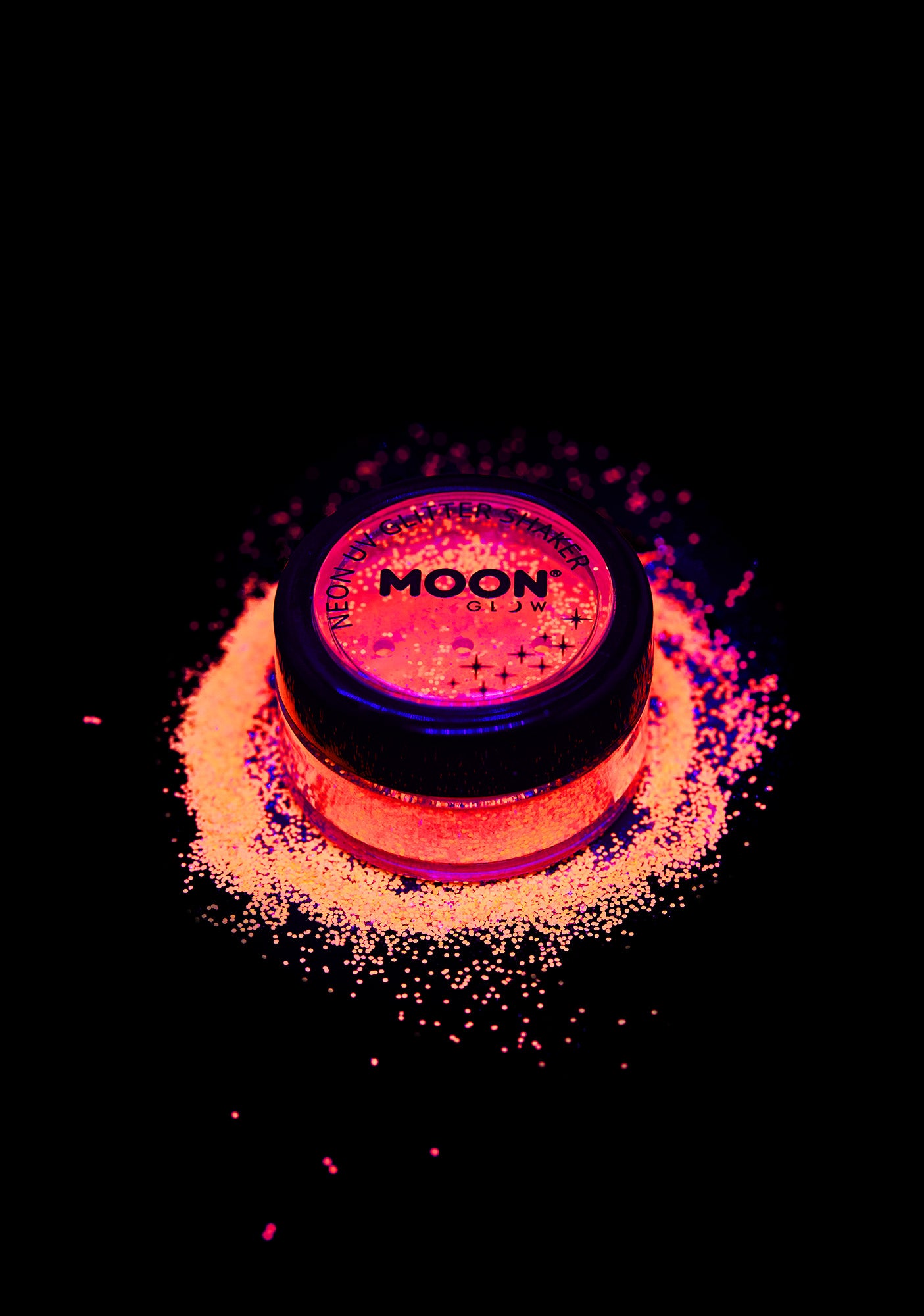 Neon Orange UV Glitter Shaker – Dolls Kill