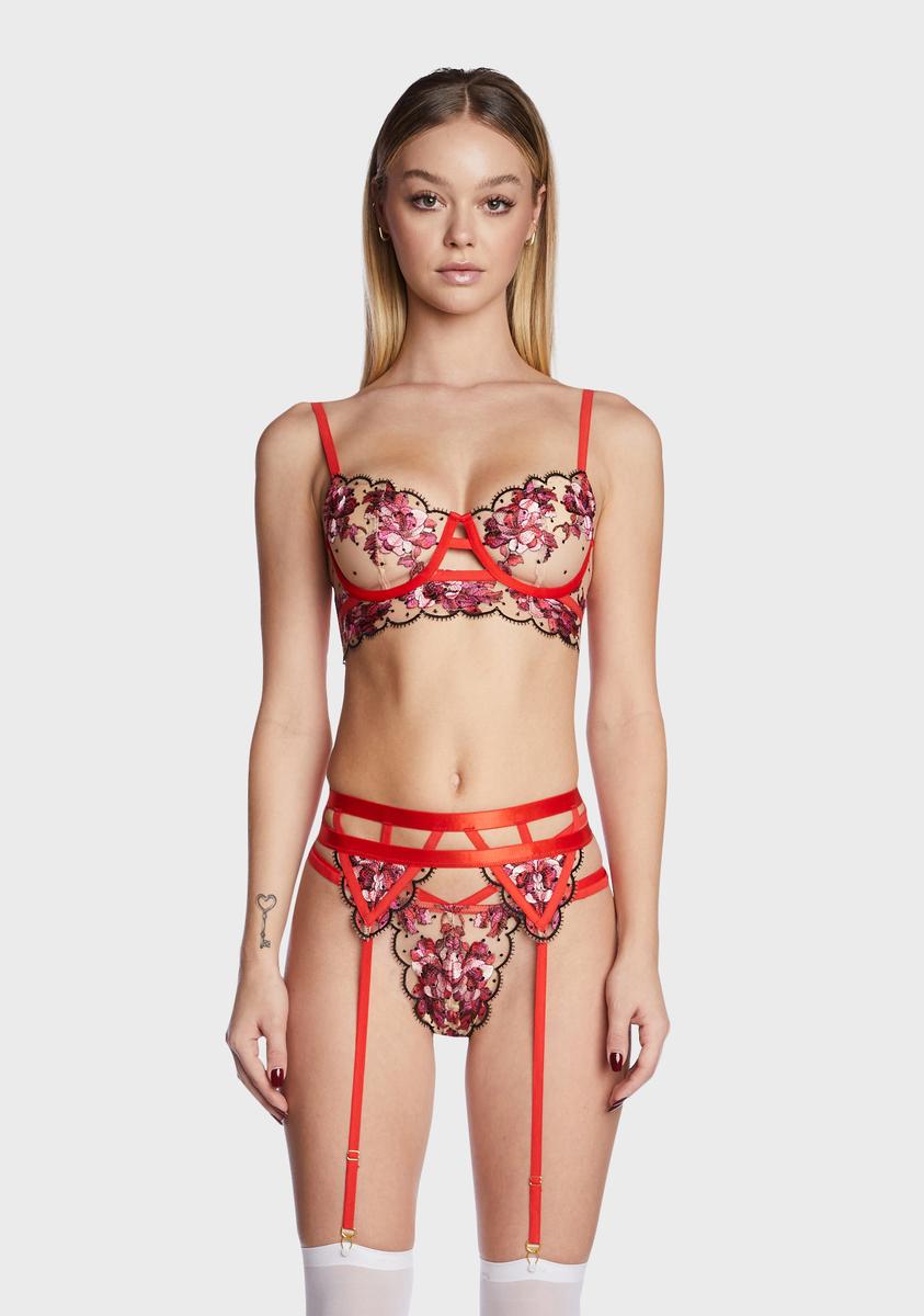 Ruby Floral Bra With Love Lilly,New Products : American Fashion Style Bags On Sale