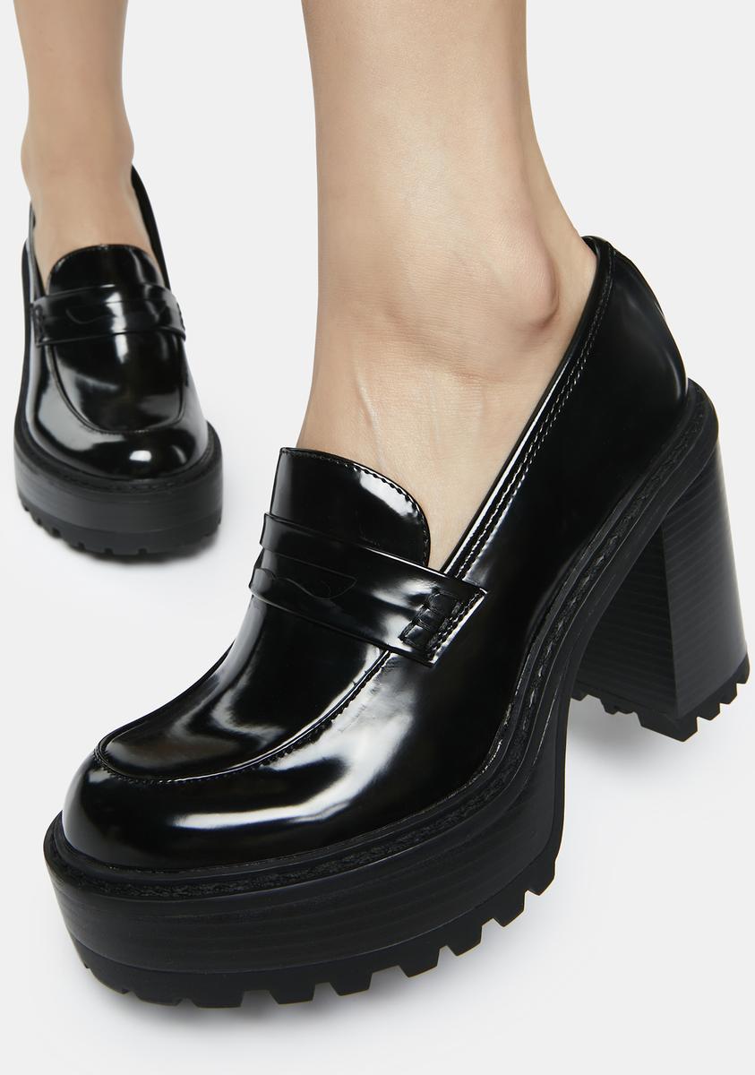 新品【Steve Madden Girl】チェーン付き厚底ローファー Steve Madden | Shoes | Madden Girl Black Kassidy Platform