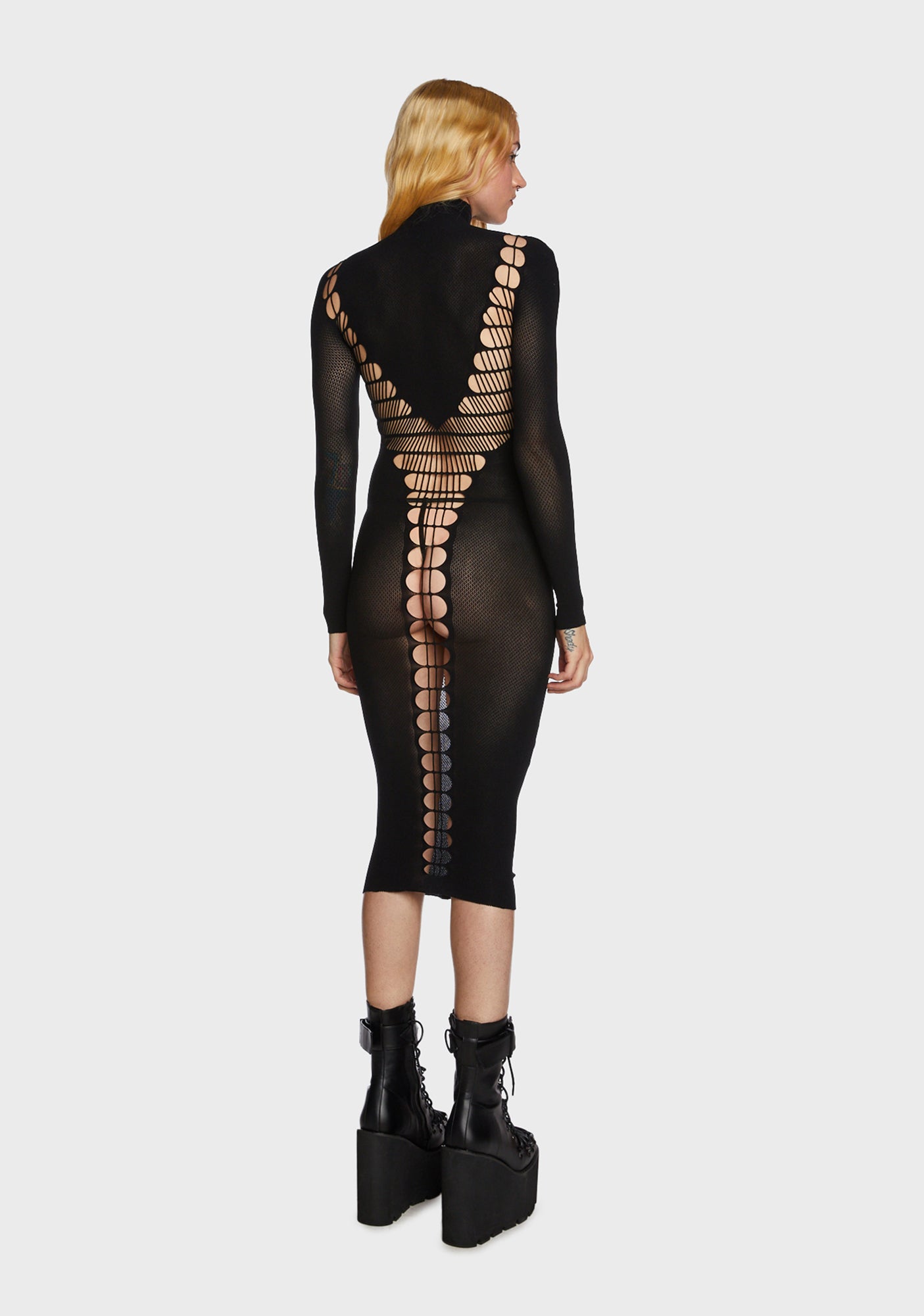 Illusion Bodystocking Dress main image 1