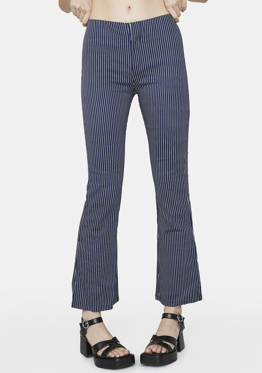 Boogie Out Pinstripe Pants dELiA*s by Dolls Kill,Specials : American Fashion Style Bags On Sale