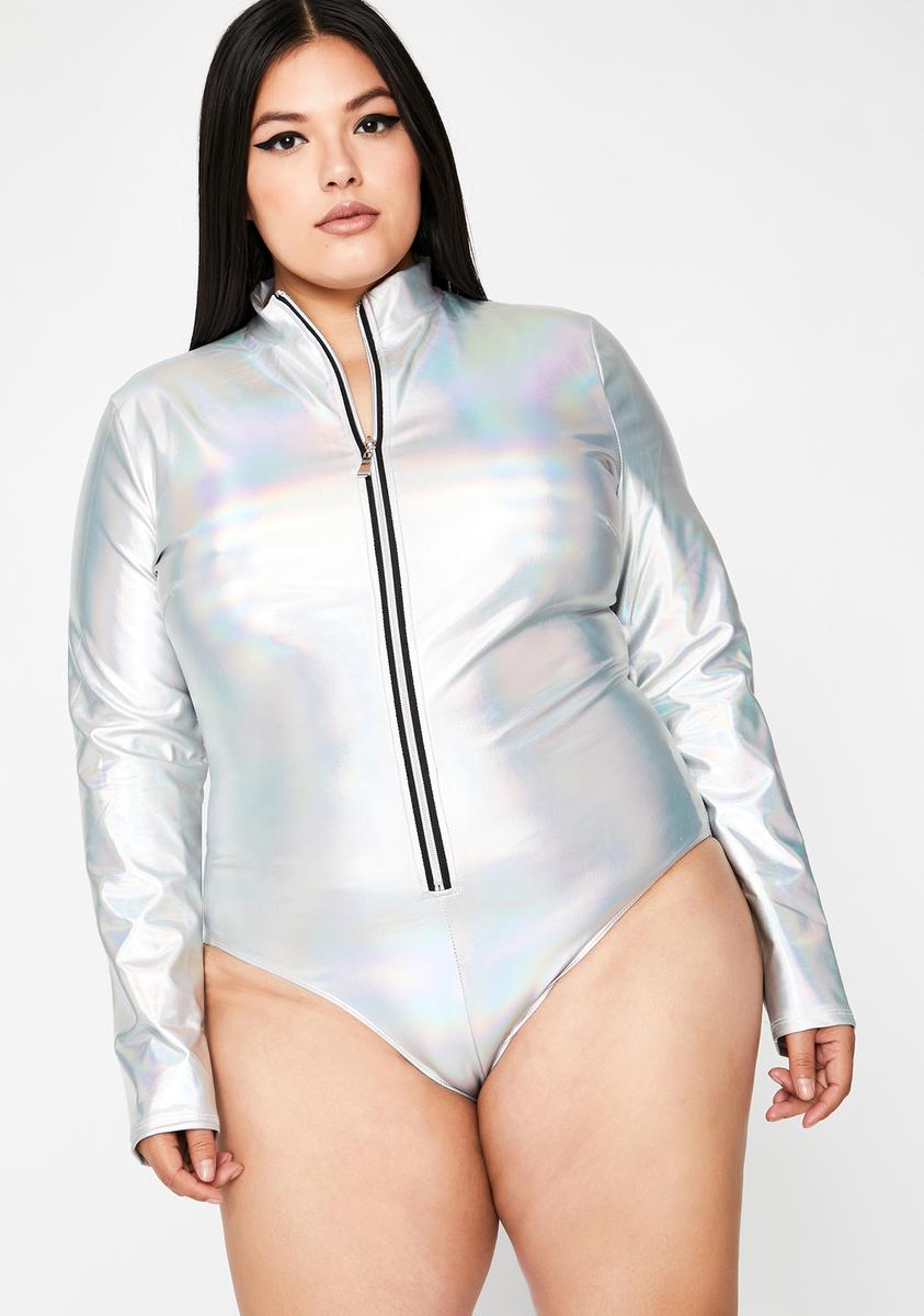 My Cosmic Cadet Holographic Bodysuit,Specials : American Fashion Style Bags On Sale My Cosmic Cadet Holographic Bodysuit,Specials : American Fashion Style Bags On Sale
