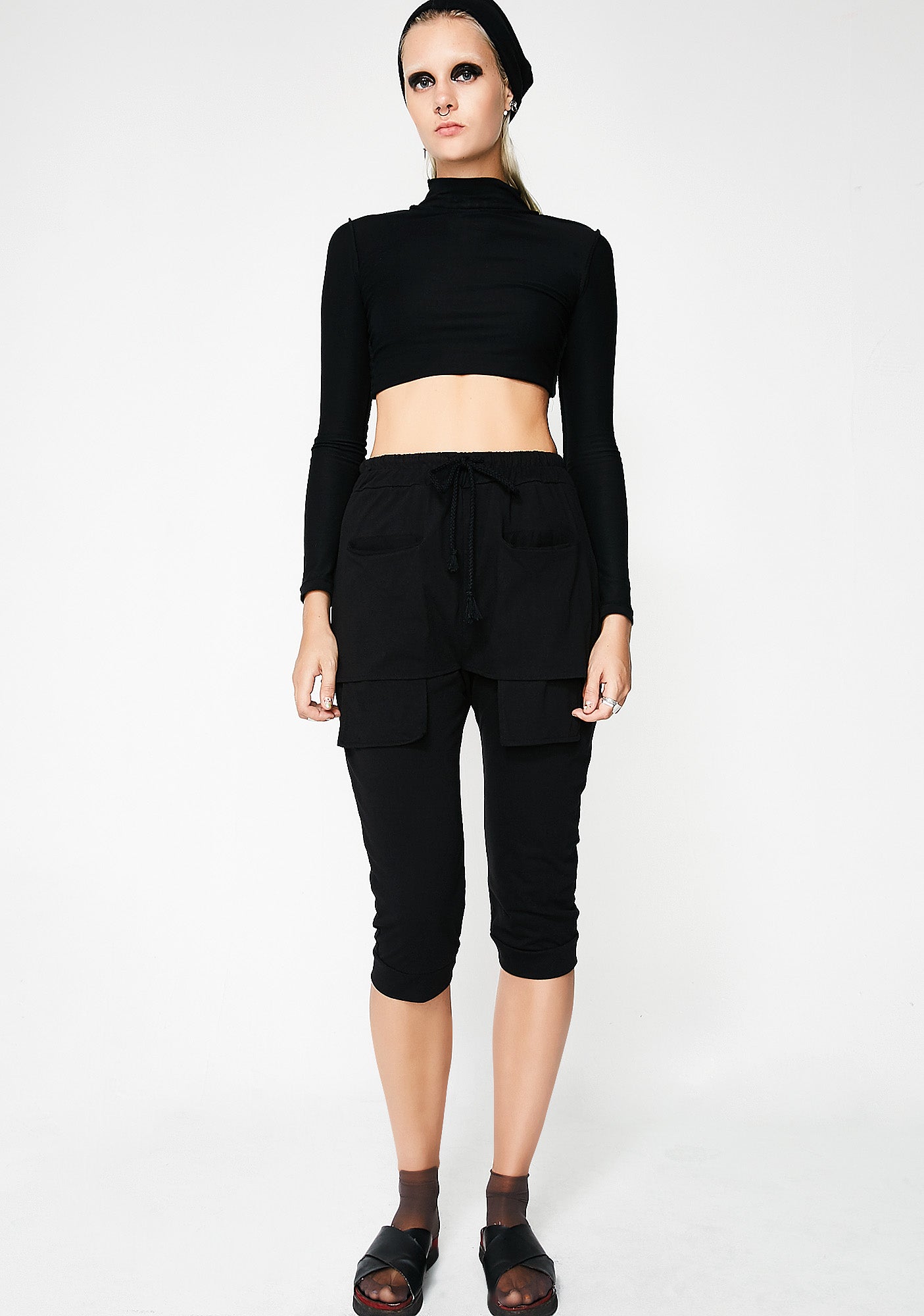 Ruins Layered Joggers Dolls Kill